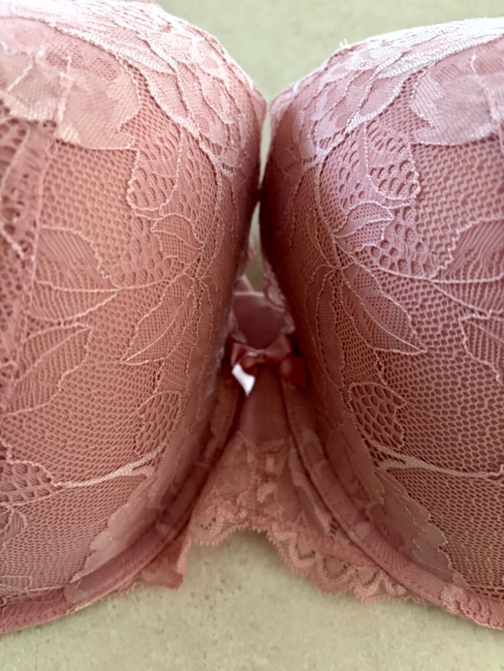 torrid women's plus size bra Padded Underwire Pink Lace Size 42DD - Picture 4 of 11